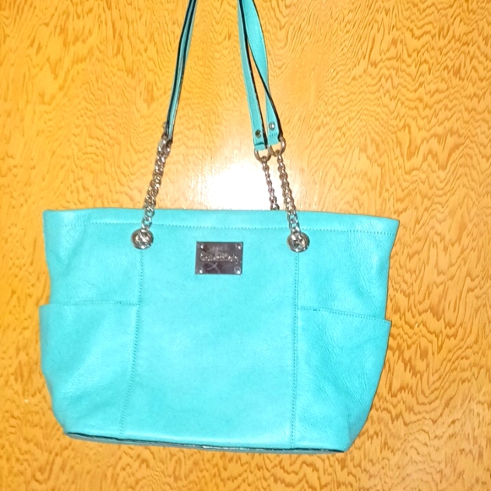 Calvin Klein Turqouise Blue purse/ handbag.